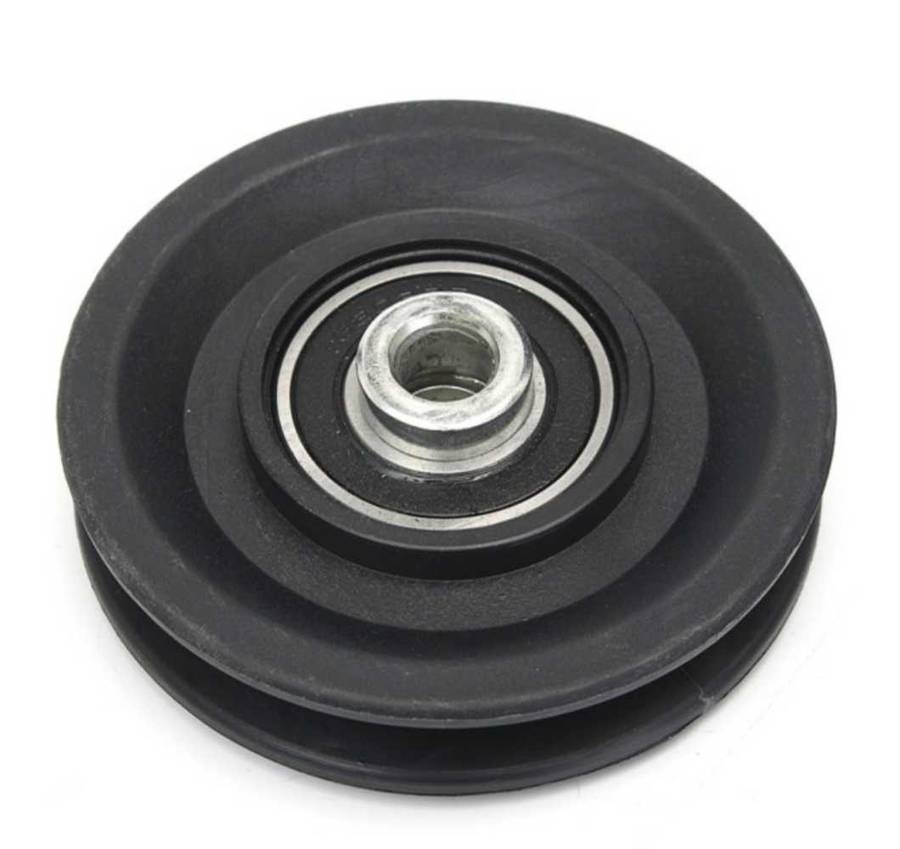 PLASTIC Nylon GYM PULLEY 90mm  Bearing Wheel 3.5" Cable Gym Fitness Equipment Part
