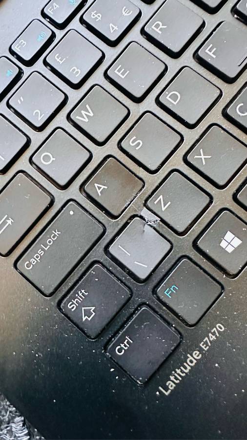 DAMAGED INTRANSIT - Dell Latitude E7470 Laptop