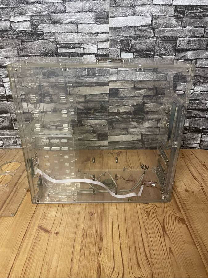 Perspex Computer Case**Super Rare**ATX Case**Not perfect