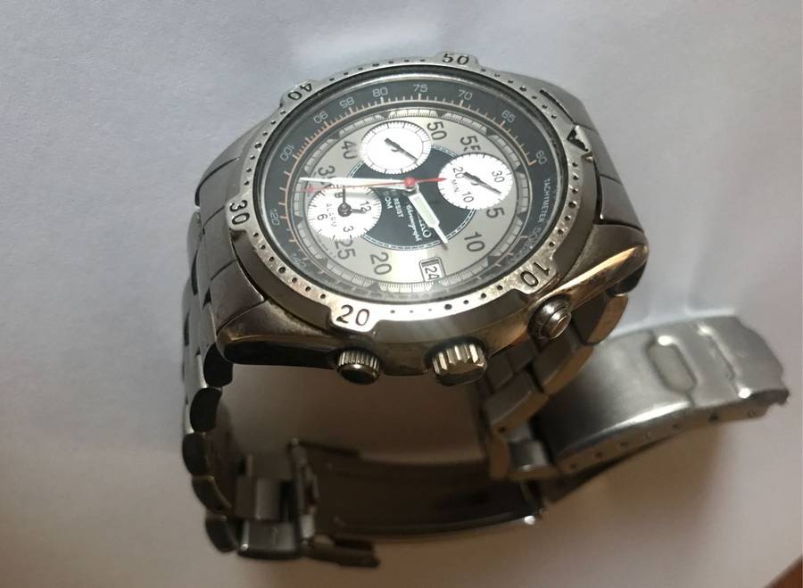 Seiko chronograph watch