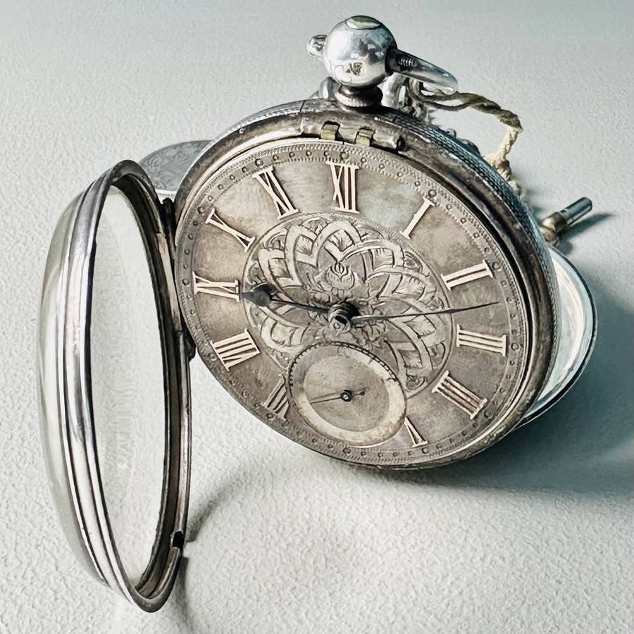 Silver Pocket Watch 1869 - Boer War & President Paul Kruger Family Related