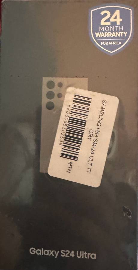 Samsung s24 ultra 256gb grey brand new sealed