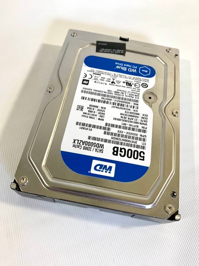 WD 500GB SATA Hard Disk Drive
