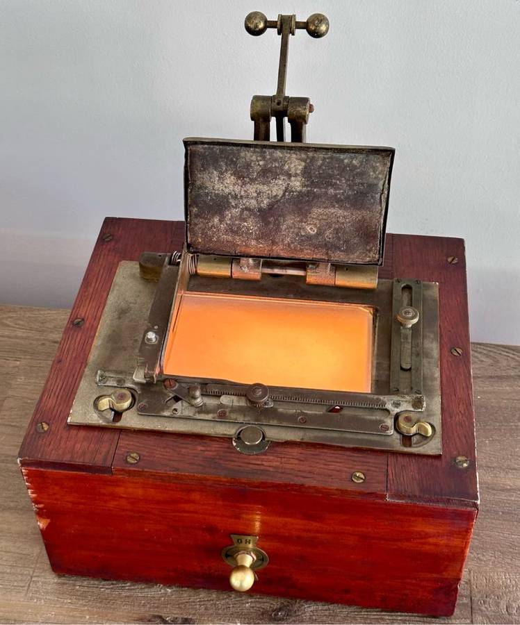 Antique Photography Contact Printer
