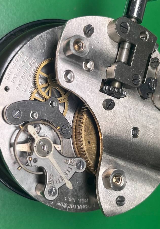 VINTAGE LE COULTRE CAR CLOCK BY SMITHS