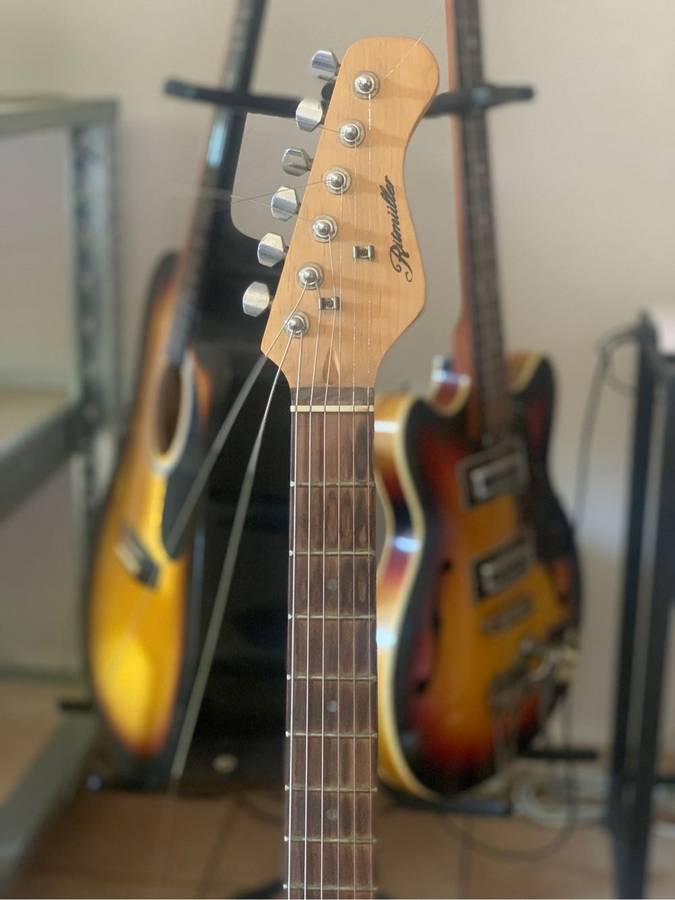 Electric Guitar with Amp