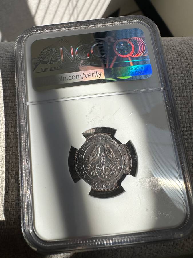 1928 farthing MS63BN