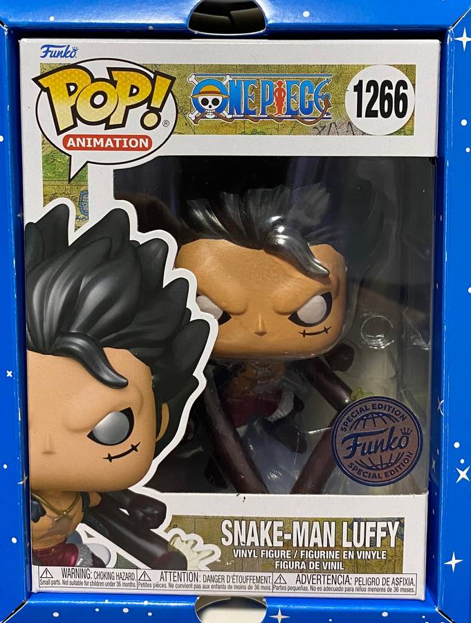 FUNKO POP!! SNAKE-MAN LUFFY!! { SPECIAL EDITION}!!