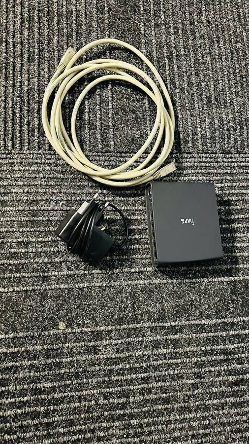 Mikrotik HAP Ac Lite Tower Power Over Ethernet (PoE) Black