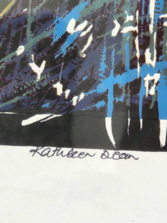 Sought after serigraph only 10!! Rare collectable