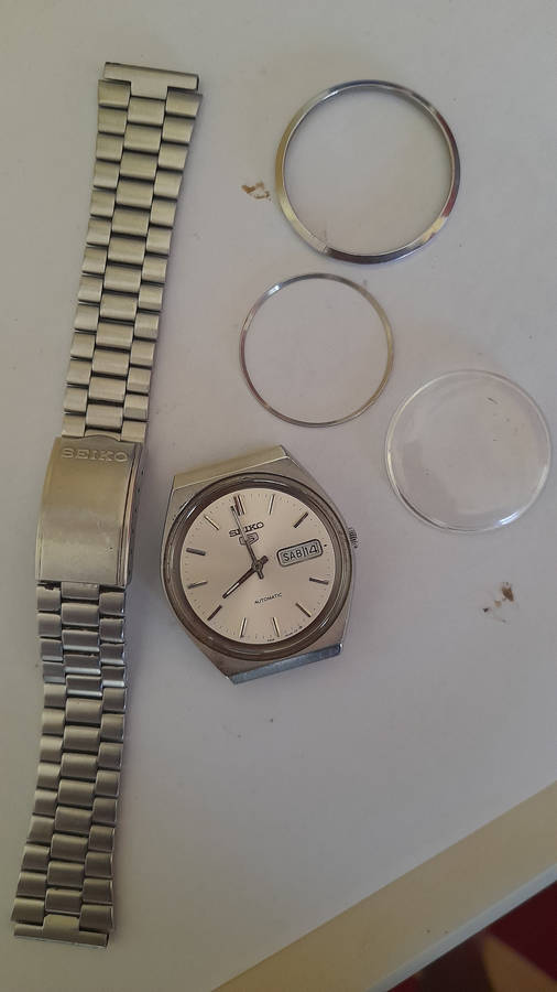 Seiko 5 watch 1990s