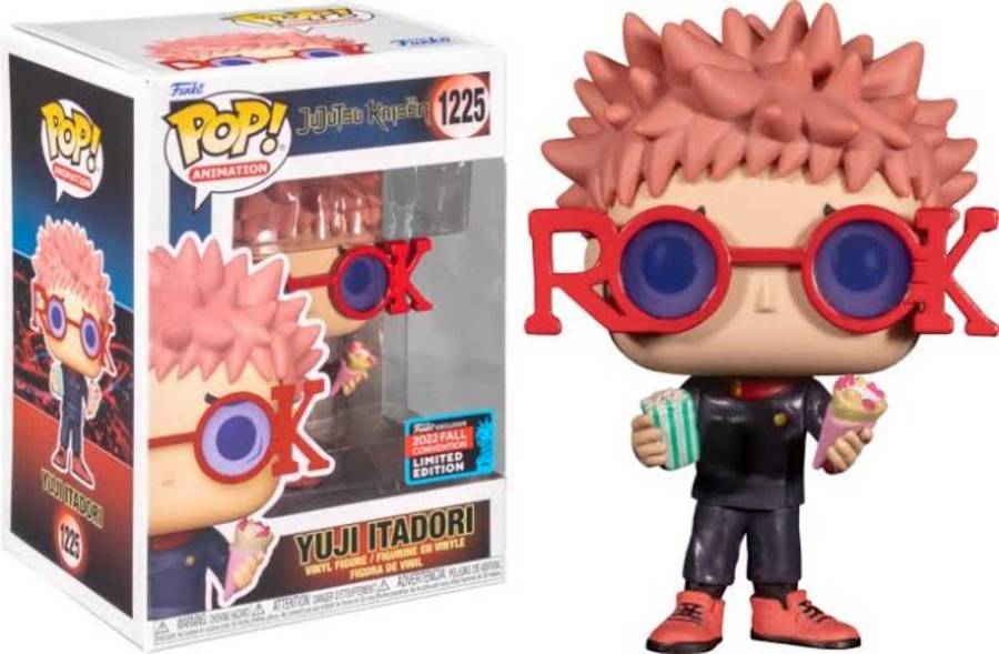 Yuji itadori limited edition funko pop jujutsu kaisen