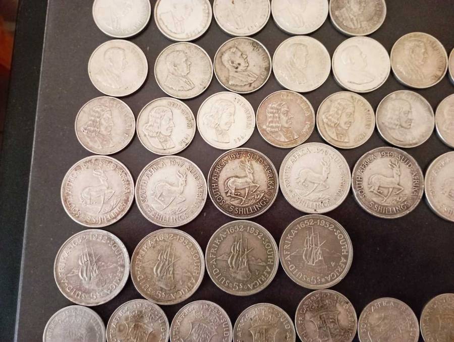 Silver coin lot