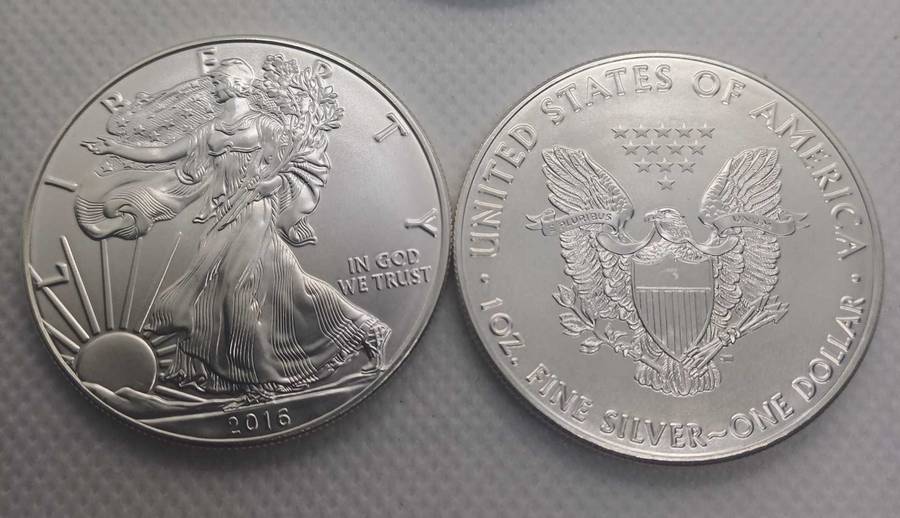 20x1oz 2015 Pure Silver Liberty coins Bid Per Coin