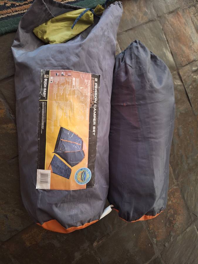 Tent and sleeping bag