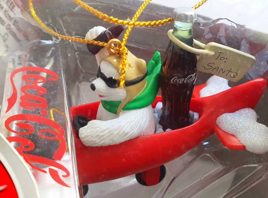2001 COCA-COLA PLATINUM SERIES - LIMITED RELEASE ORNAMENT