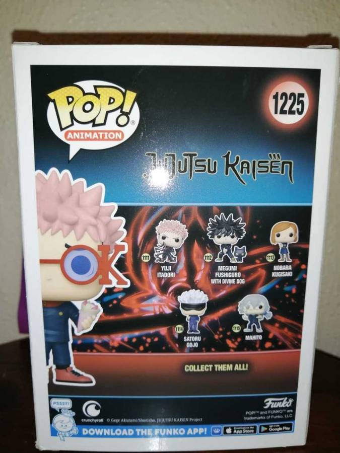 Yuji itadori limited edition funko pop jujutsu kaisen