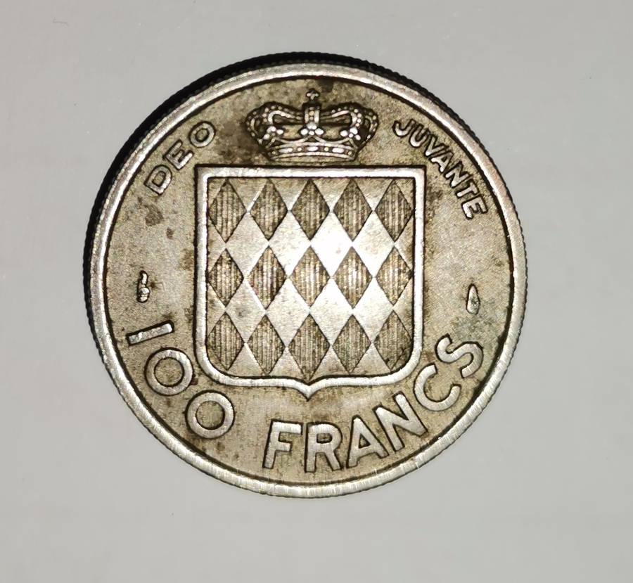 1956 Monaco 100 Francs