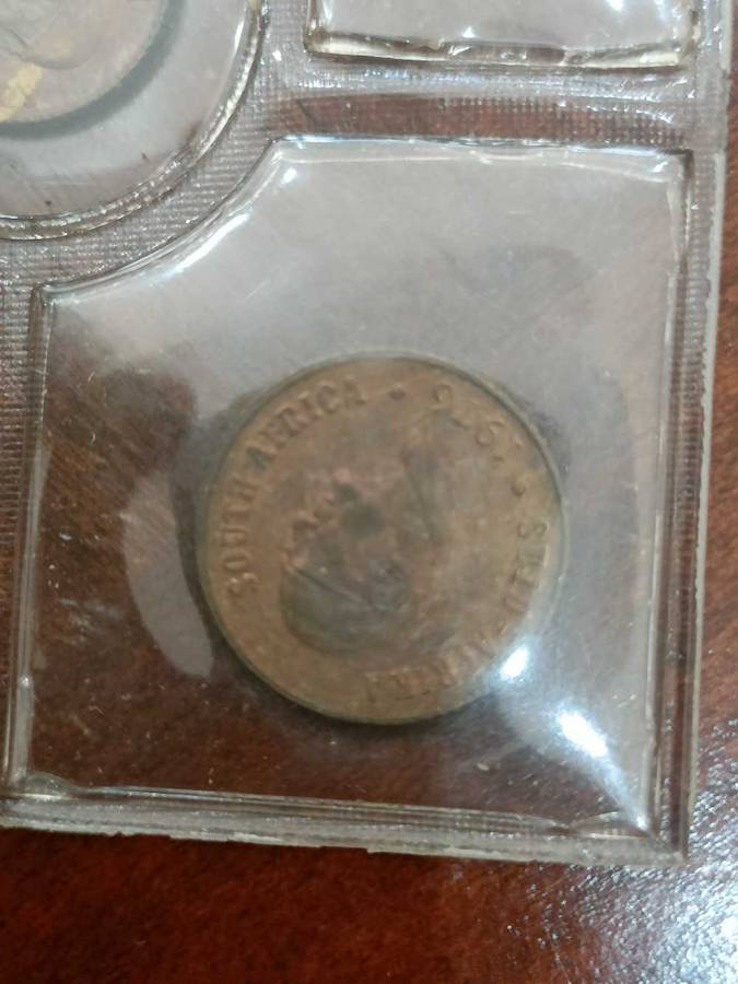 1976 South Africa Coin Set Uncirculated (1/2c - R1)