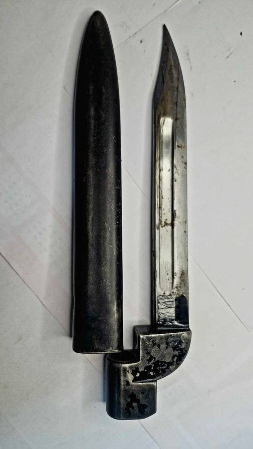 )  Original No 9 Bayonet and Scabbard