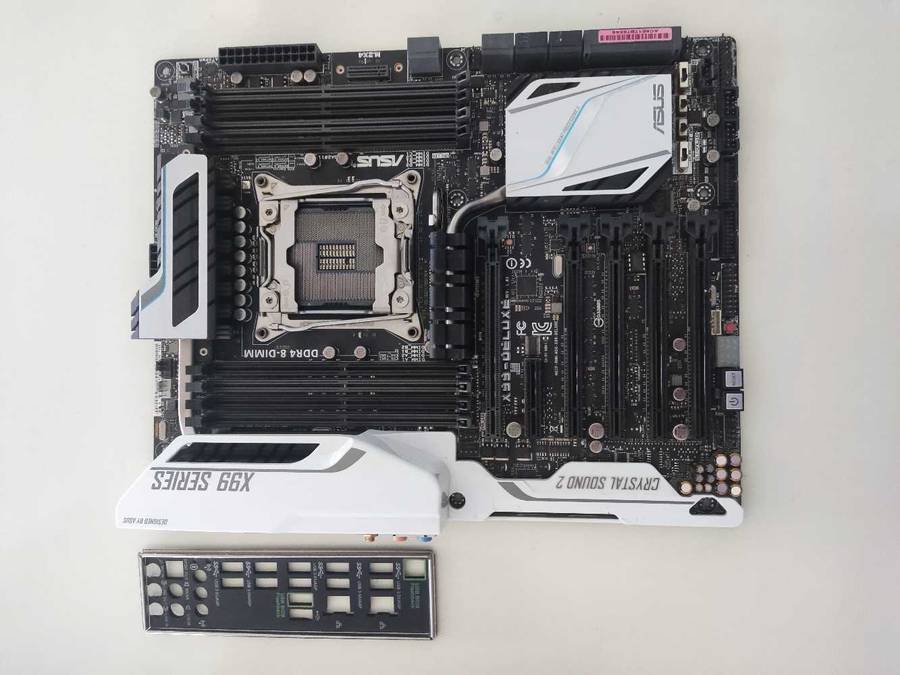 Asus X99 Deluxe Motherboard**Please read**Sold for parts or repair**