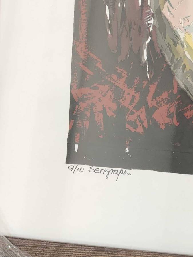Sought after serigraph only 10!! Rare collectable