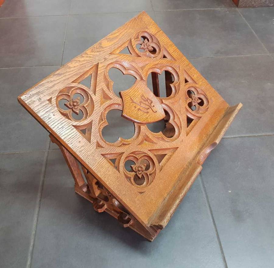 Antique Ornate bookstand highly detailed