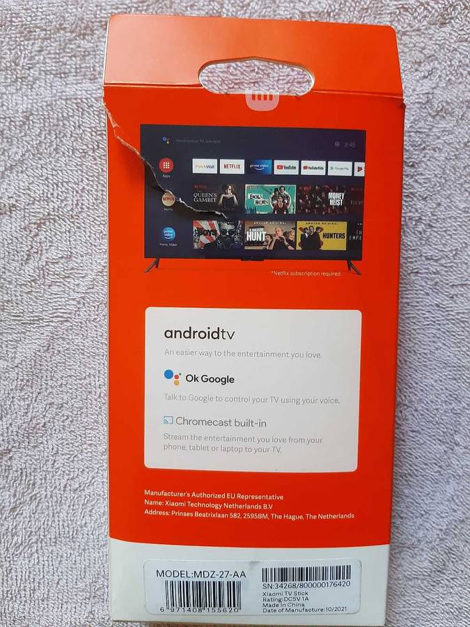 Xiaomi Mi TV Stick Android Media Player