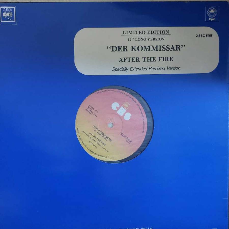 After The Fire: Der Kommissar Maxi