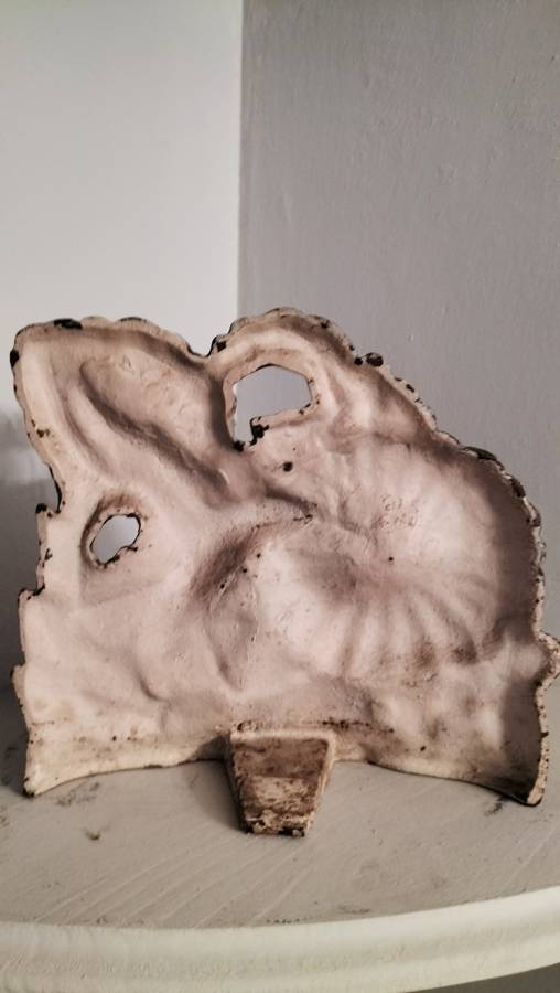 Cast Iron Honeysuckle Bird Door Stop