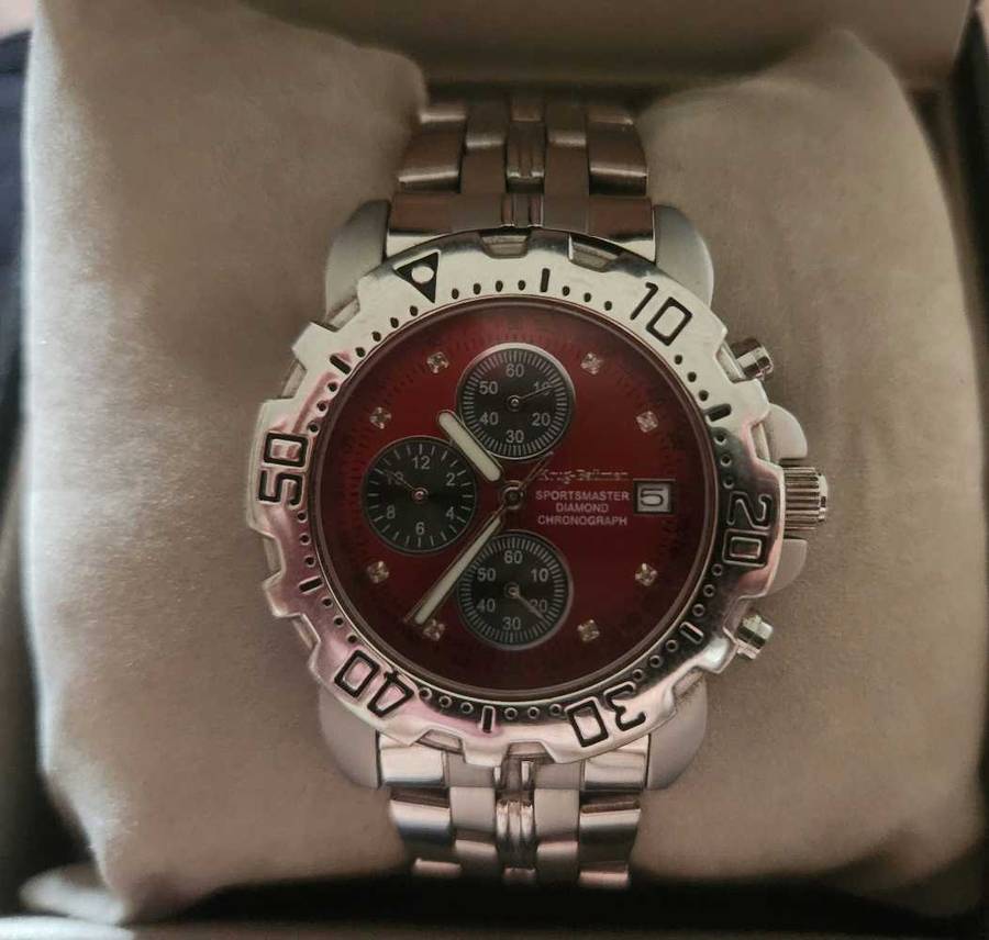 Krug-baumen Sportsmaster Diamond Watch