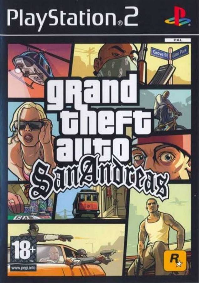 Grand Theft Auto: San Andreas (PS2)