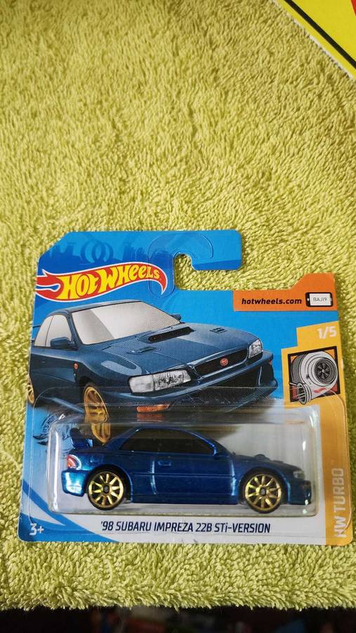 Hotwheels Subaru Impreza 22B Sti