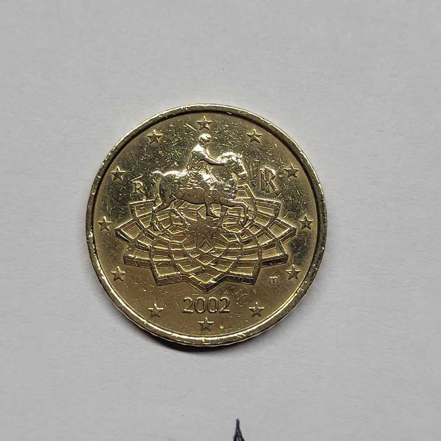 2002 Italy 50 euro cent