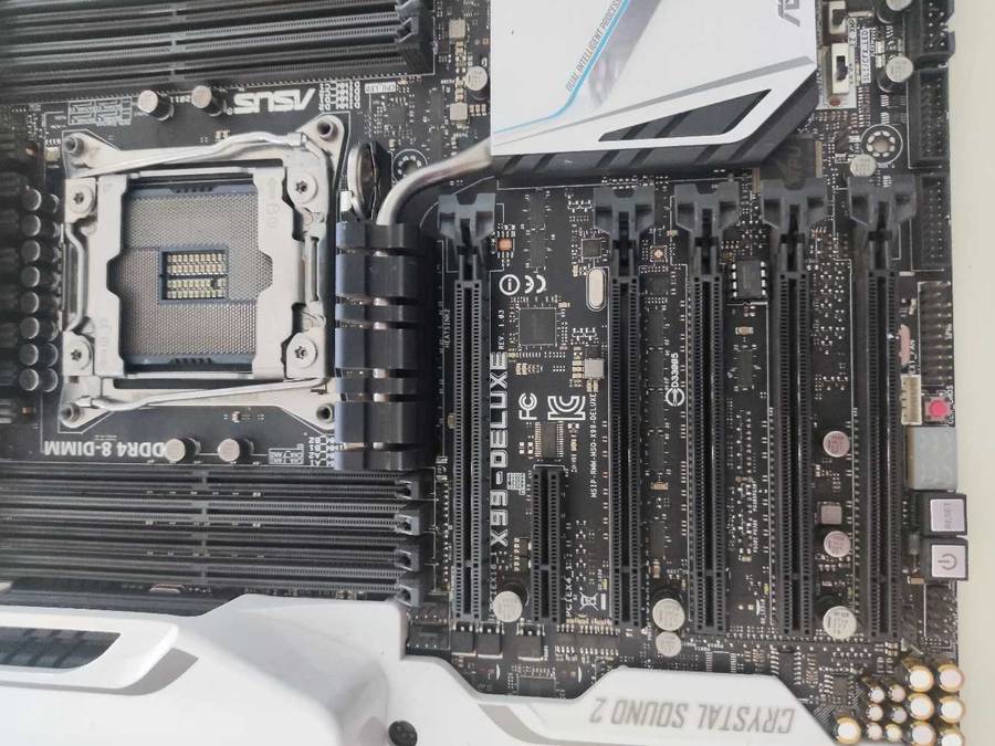 Asus X99 Deluxe Motherboard**Please read**Sold for parts or repair**