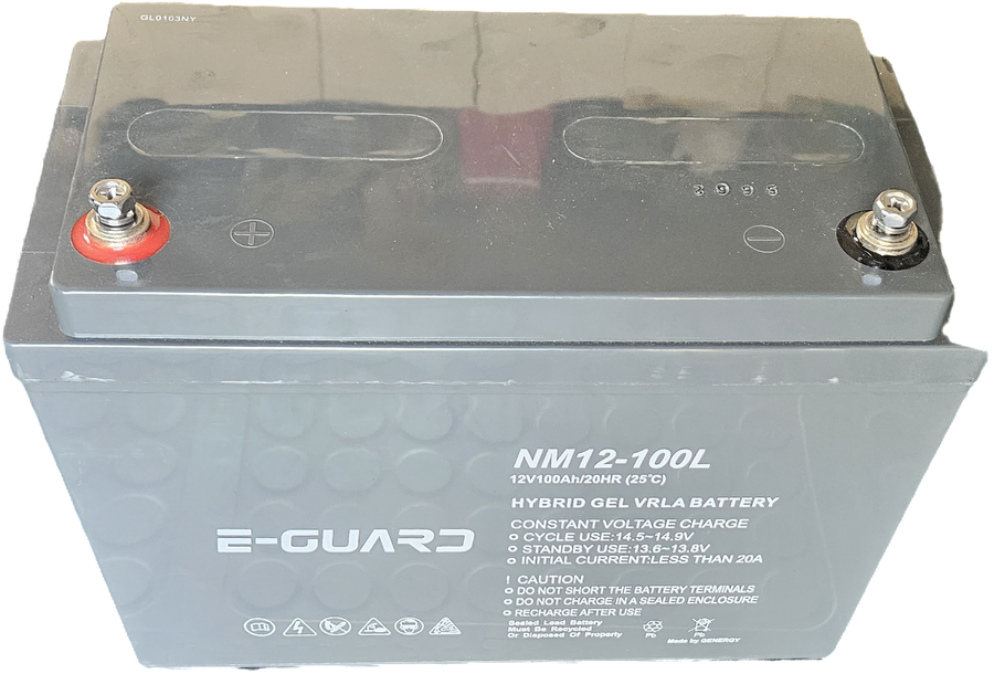 SALE E-GUARD 100AH GEL VRLA SOLAR BATTERIES
