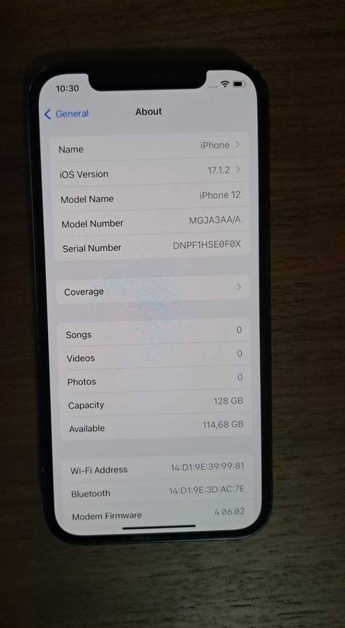 iPhone 12- 128gb. *BARGAIN*