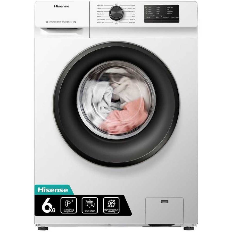 Hisense 6kg Front Loader Silver WFVC6010S