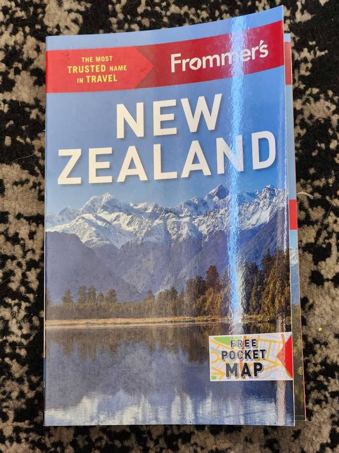 New Zealand Guide Book - Frommers - Brand New - Bought this year and not used