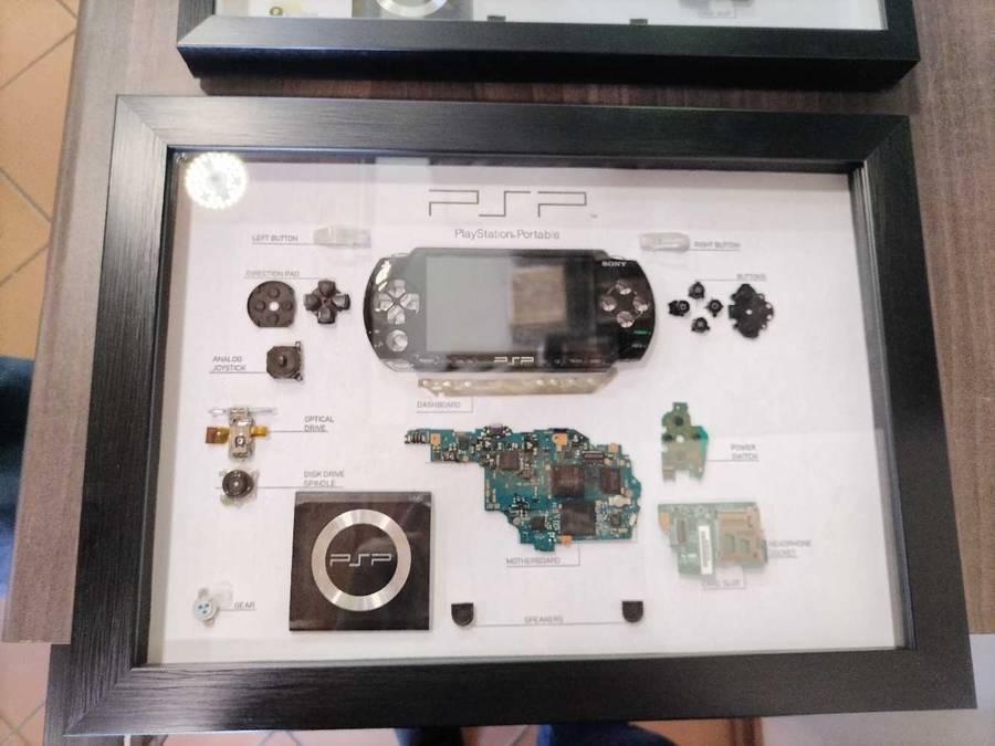 Sony Psp console wall art