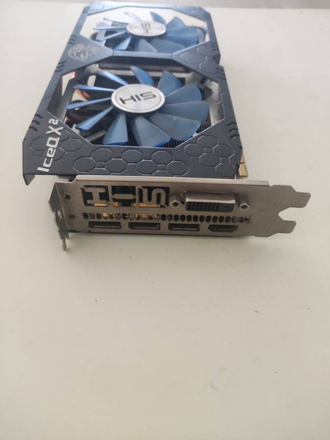 HIS IceQ X2 RX580 8GB Graphics card**Smaller Fans so Overheating**