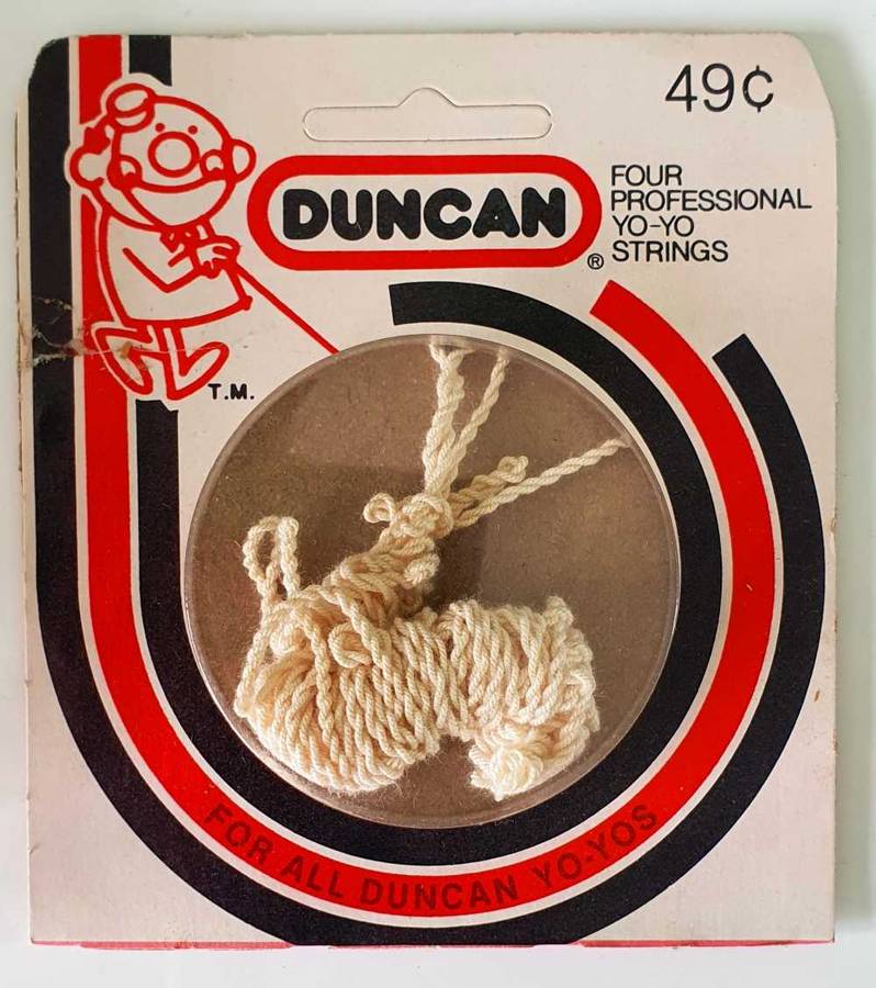 ORIGINAL 1955 DUNCAN SUPER YOYO WITH TRICK BOOK +++