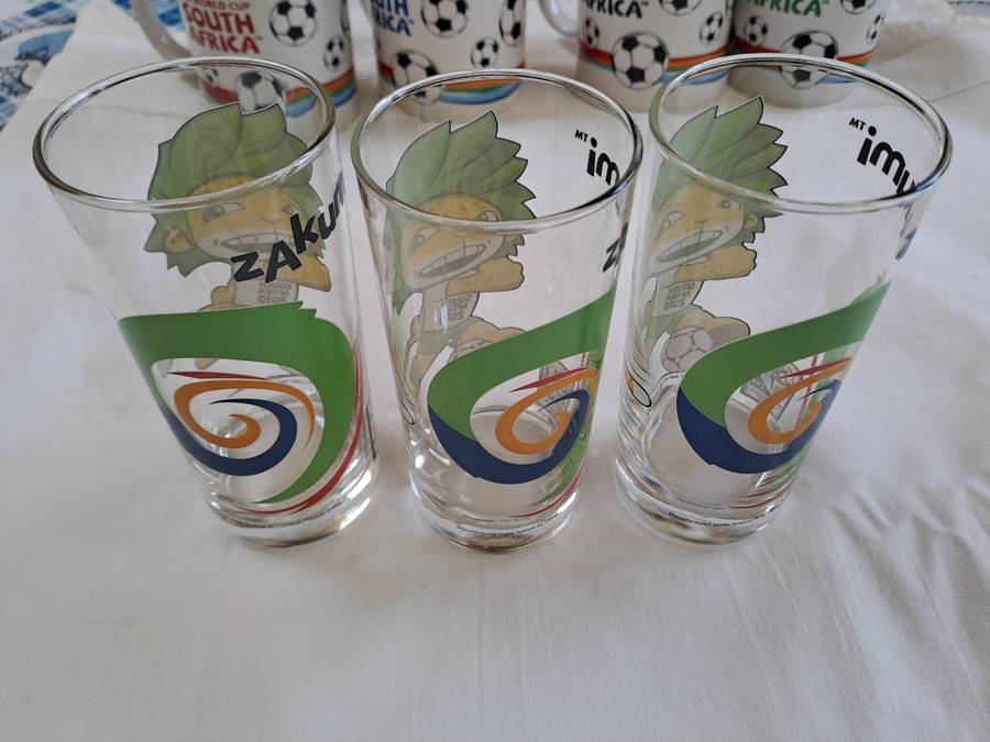 2010 Fifa WorldCup mugs and glasses