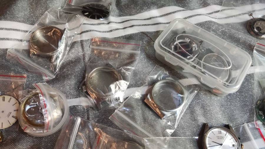 Watch parts mixed lot