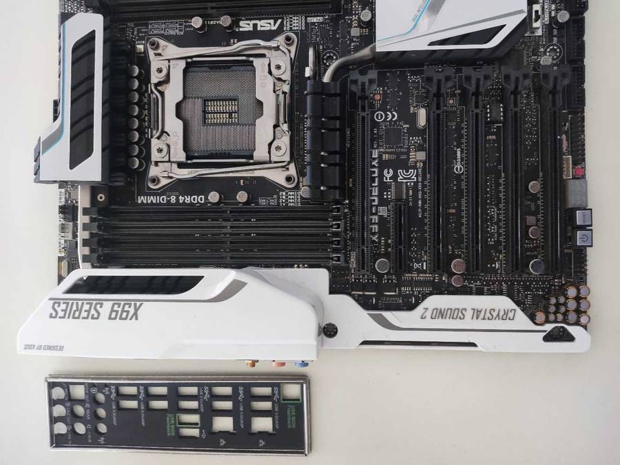 Asus X99 Deluxe Motherboard**Please read**Sold for parts or repair**