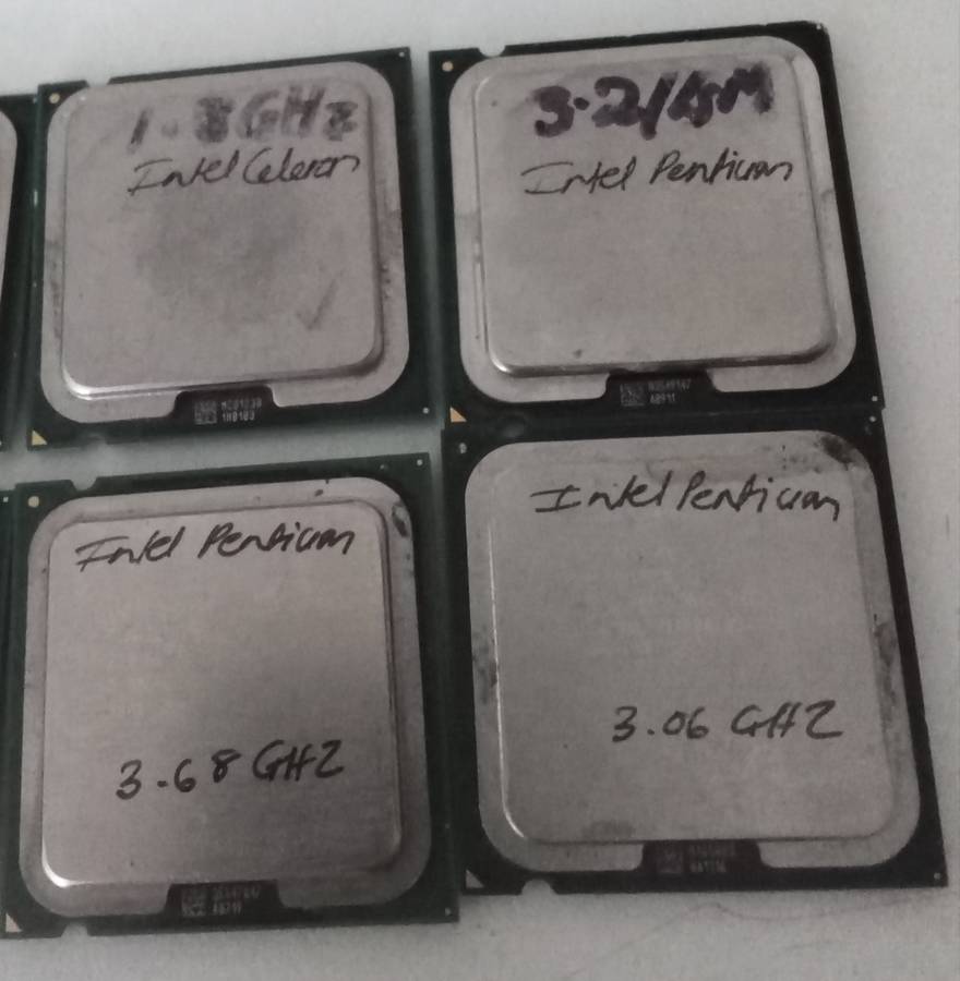 VINTAGE CPU`S X8