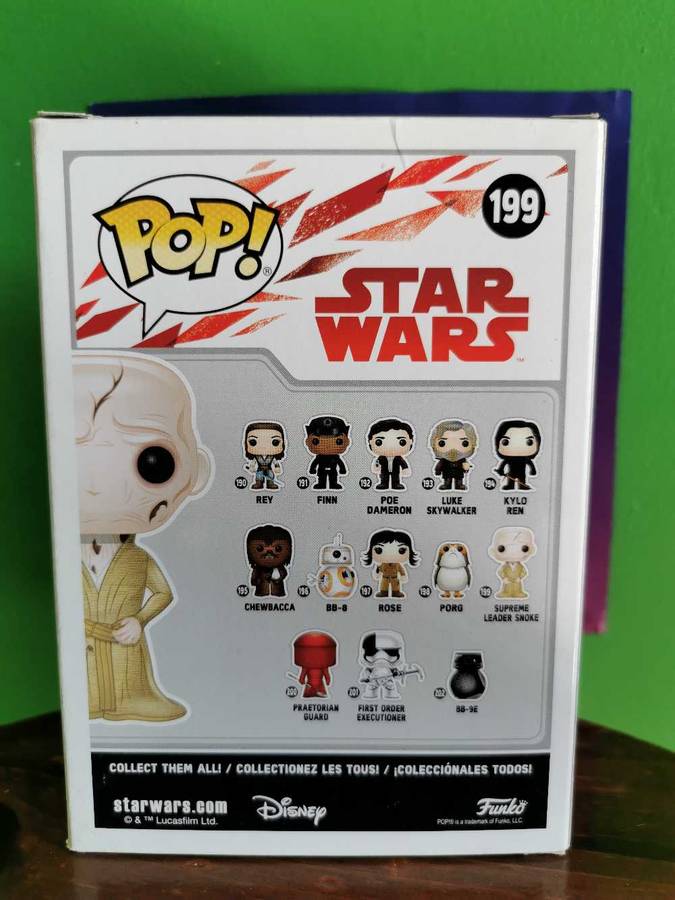 Supreme Leader Snoke Funko pop, Star Wars