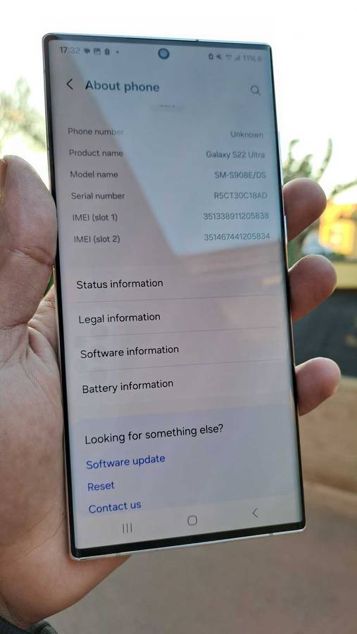 Samsung Galaxy S22 Ultra - Dual Sim 256GB