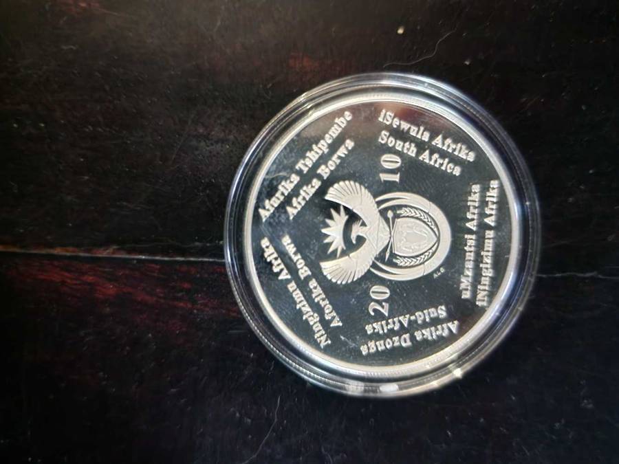 2010 World Cup Silver Coin R2