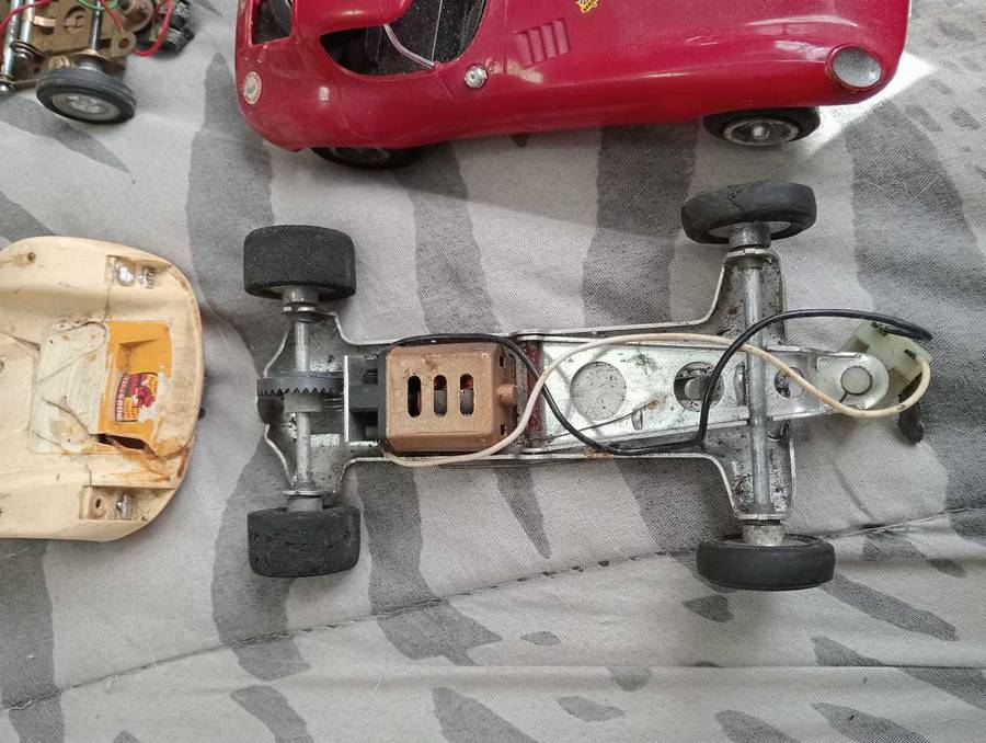 1/24 Cox Chaparral, Tamiya, Russkit and I think Monogram Slotcars